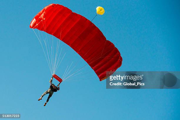sky mergulhador - paraquedas - fotografias e filmes do acervo