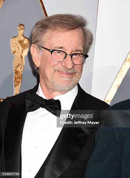 Director Steven Spielberg attends the 88th Annual Academy Awards at Hollywood & Highland Center on February 28, 2016 in Hollywood, California.