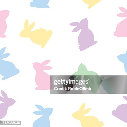 Seamless Bunnies Pattern Seamless Bunnies Pattern