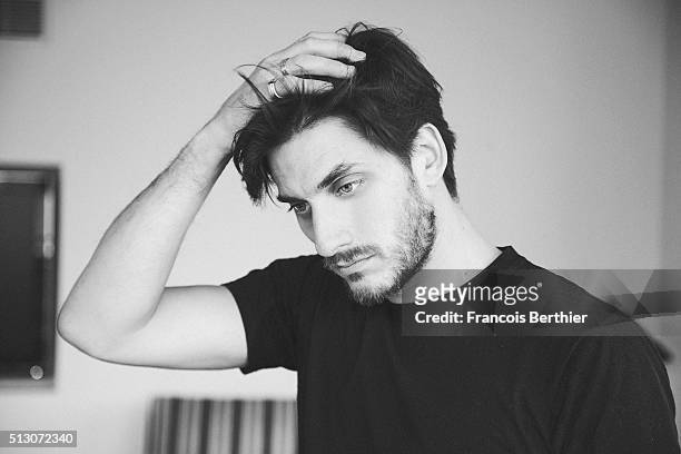 Actor Luca Marinelli is photographed for Self Assignment on February 19, 2016 in Berlin, Germany.