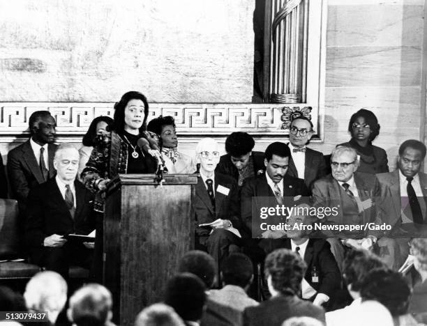 Coretta King Speaks Photos and Premium High Res Pictures - Getty Images