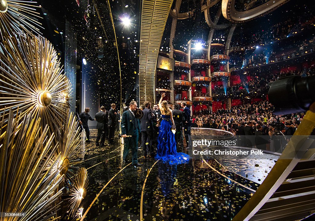 88th Annual Academy Awards - Backstage And Audience