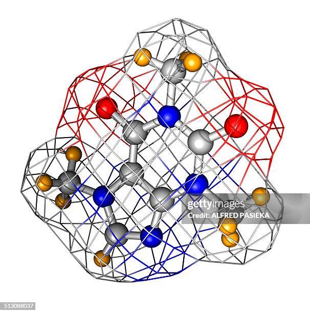 stockillustraties, clipart, cartoons en iconen met caffeine molecule - caffeine molecule