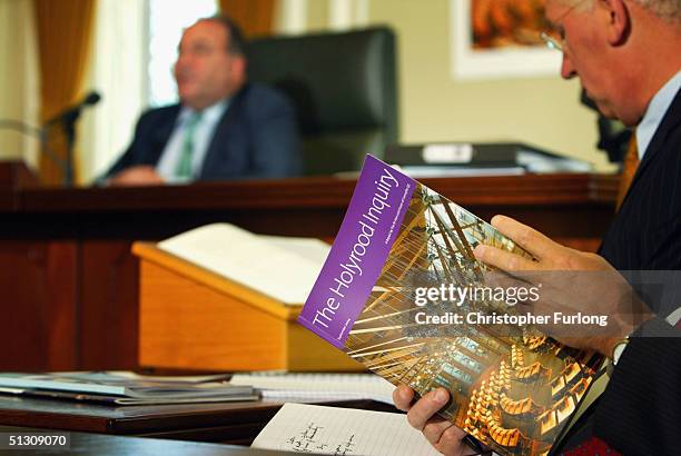 Peter Fraser Lord Fraser Of Carmyllie Stockfoto's en beelden Getty