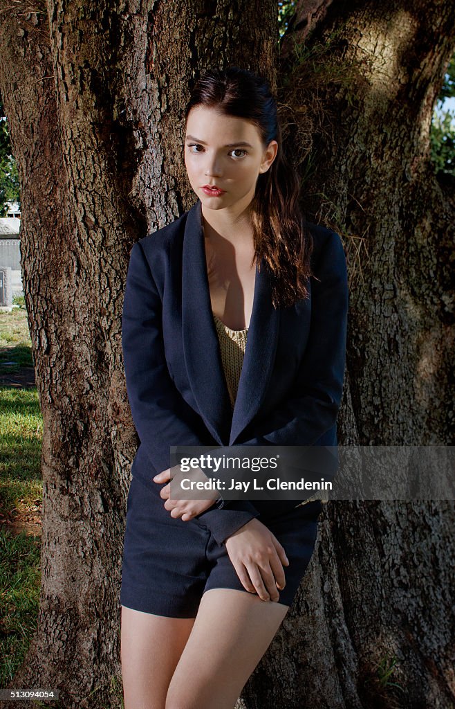 Robert Eggers and Anya Taylor-Joy, Los Angeles Times, February 19, 2016