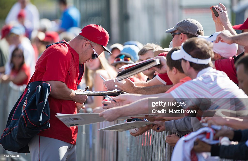 Los Angeles Angels of Anaheim Workout