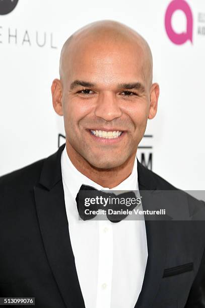 Amaury Nolasco attends Bulgari at the 24th Annual Elton John AIDS Foundation's Oscar Viewing Party at The City of West Hollywood Park on February 28,...