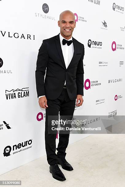 Amaury Nolasco attends Bulgari at the 24th Annual Elton John AIDS Foundation's Oscar Viewing Party at The City of West Hollywood Park on February 28,...