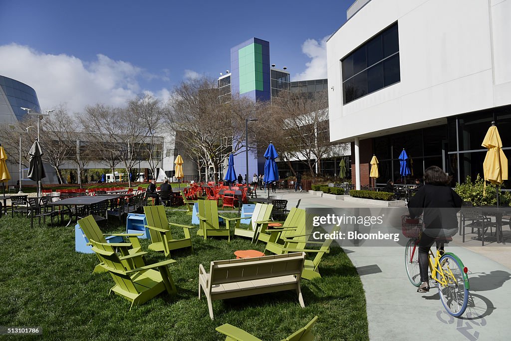 Quotation Inside Googleplex A cyclist rides past Google Inc. offices inside the Googleplex... News ...