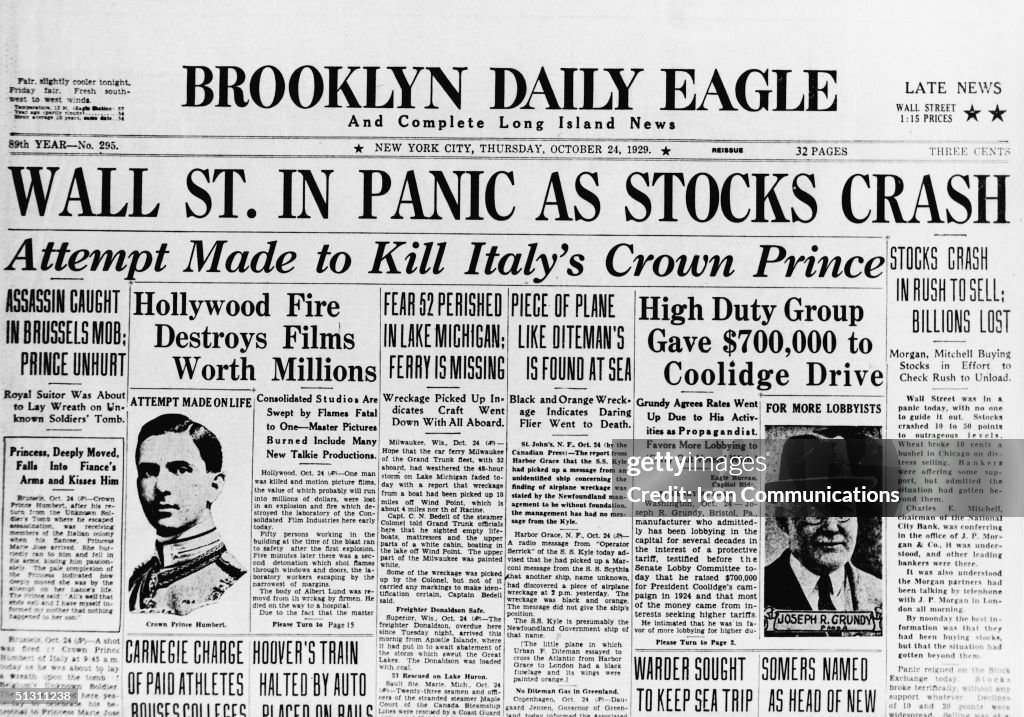 Brooklyn Daily Eagle Front Page