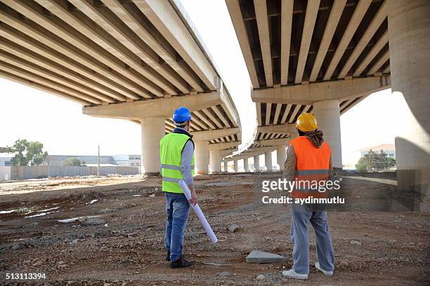 highway engineer - bridge built structure stock pictures, royalty-free photos & images