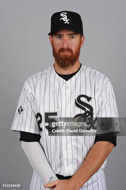 Adam LaRoche of the Chicago White Sox poses during Photo Day on Saturday, February 27, 2016 at Camelback Ranch in Glendale, Arizona.