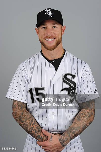 Brett Lawrie of the Chicago White Sox poses during Photo Day on Saturday, February 27, 2016 at Camelback Ranch in Glendale, Arizona.
