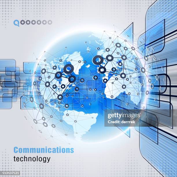 Communication Technology Graphics Design Communication Technology High-Res Vector Graphic - Getty Images