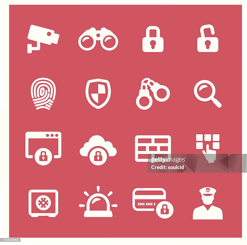 Security System Icons