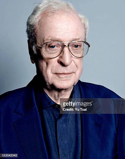 Michael Caine is photographed at the Toronto Film Festival for Variety on September 12, 2015 in Toronto, Ontario.