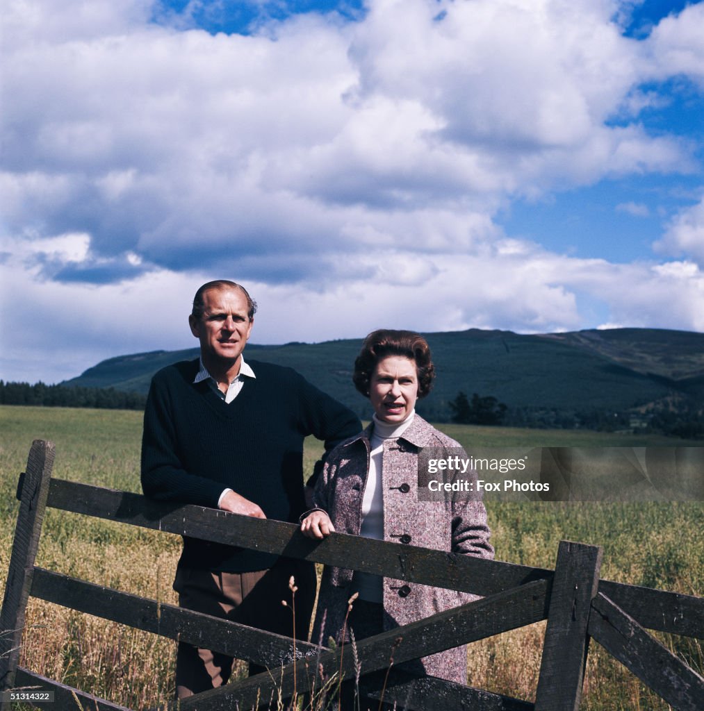 Royal Couple At Balmoral