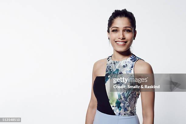 Freida Pinto poses for a portrait at the 2016 Film Independent Spirit Awards on February 27, 2016 in Santa Monica, California.