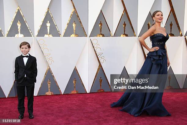 Actress Sofia Vergara attends the 88th Annual Academy Awards at Hollywood & Highland Center on February 28, 2016 in Hollywood, California.