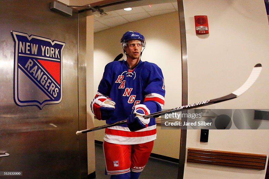 Columbus Blue Jackets v New York Rangers