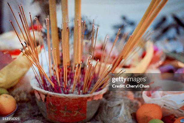 chinese hungry ghost festival - hungry ghost festival stock pictures, royalty-free photos & images