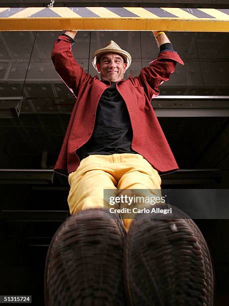 Actor John Diehl poses for a portrait while promoting the film "Land Of Plenty" at the Toronto International Film Festival September 16, 2004.