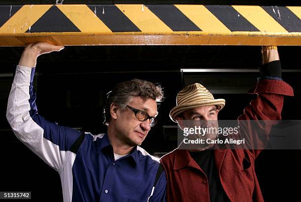 Director Wim Wender and actor John Diehl pose for a portrait while promoting the film "Land Of Plenty" at the Toronto International Film Festival...