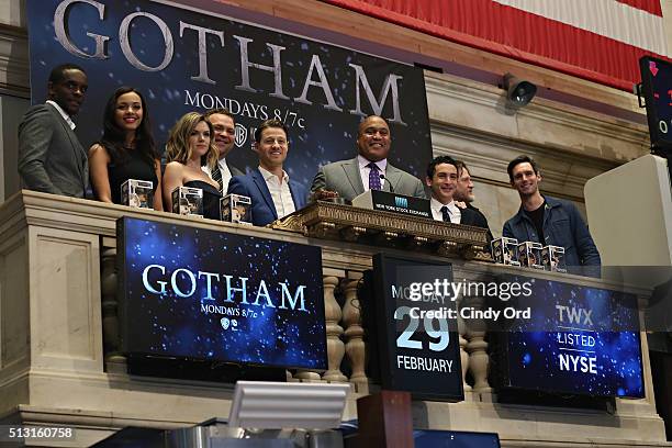 Chris Chalk, Jessica Lucas, Drew Powell, Erin Richards, Ben McKenzie, Global Head of Capital Markets Garvis Toler, Robin Lord Taylor, Donal Logue and...