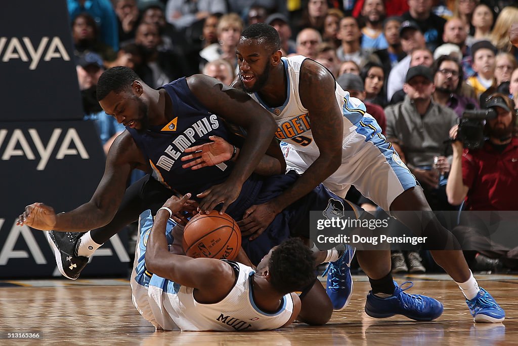 Memphis Grizzlies v Denver Nuggets