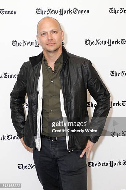 Tony Fadell, Founder and CEO of Nest and SVP of Google, attends The New York Times New Work Summit on February 29, 2016 in Half Moon Bay, California.