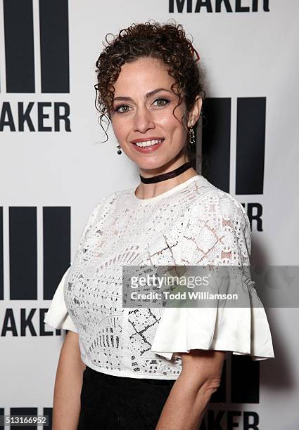 Internet personality Ceciley Jenkins attends the Maker Studios' SPARK premiere at Arclight Cinemas on February 29, 2016 in Culver City, California.