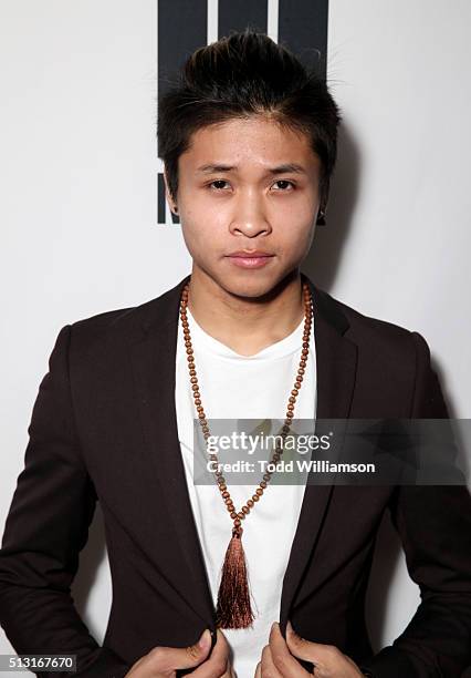 Internet Personality Daniel Nguyen of "Dan Nampaikid" attends the Maker Studios' SPARK premiere at Arclight Cinemas on February 29, 2016 in Culver...