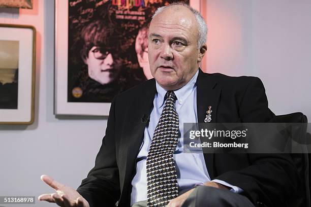 Hamish Dodds, chief executive officer of Hard Rock Cafe International Inc., speaks during an interview in Hong Kong, China, on Tuesday, March 1,...