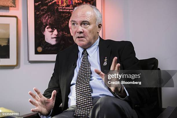 Hamish Dodds, chief executive officer of Hard Rock Cafe International Inc., speaks during an interview in Hong Kong, China, on Tuesday, March 1,...