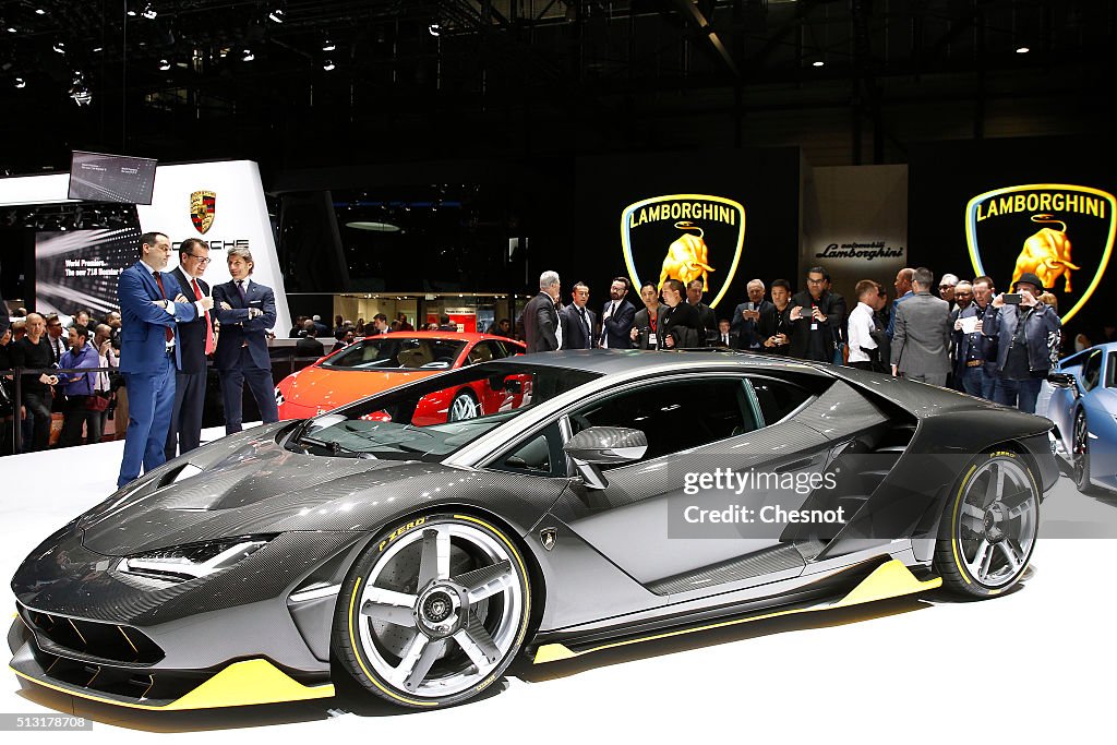 86th International Motor Show : Press Preview in Geneva