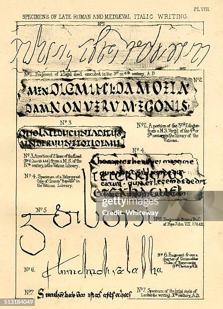Roman Text Example Handwriting Examples Photos and Premium High Res Pictures - Getty Images