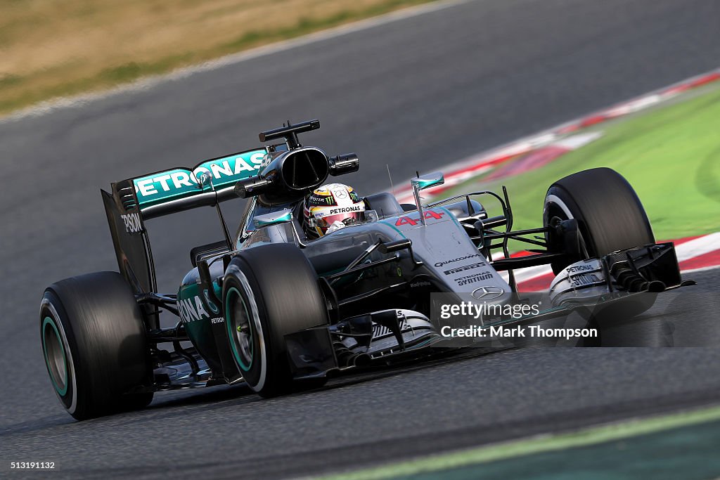 F1 Testing In Barcelona - Day One