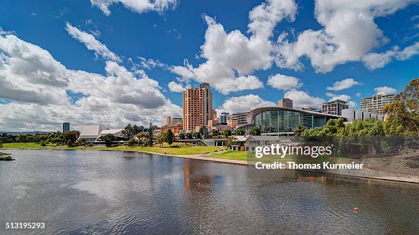 river torrens adelaide - adelaide convention centre stock pictures, royalty-free photos & images