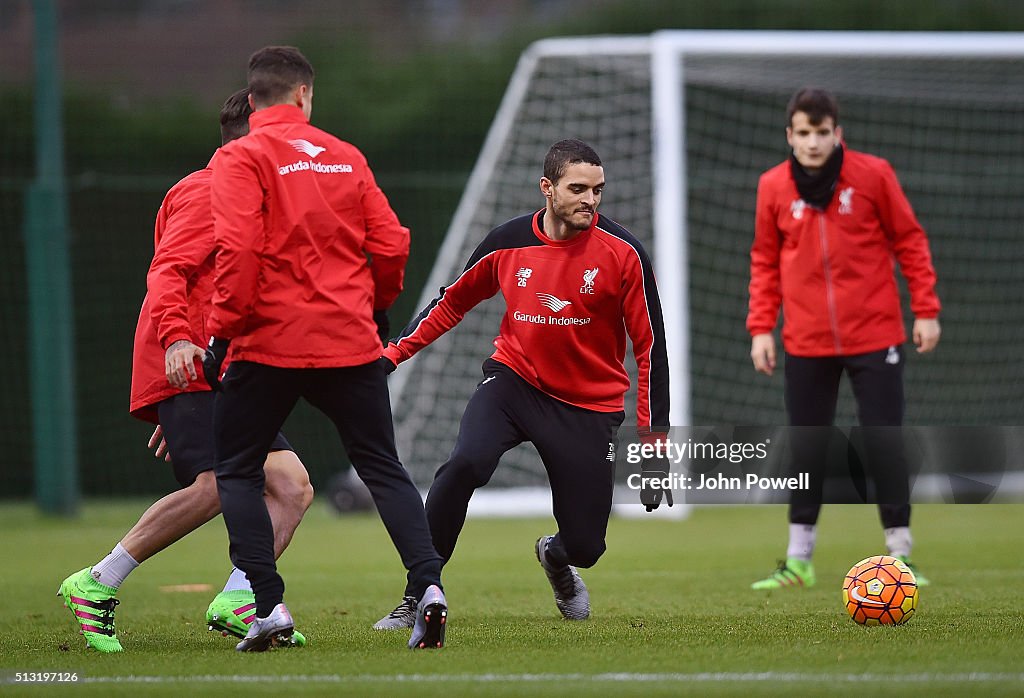 Liverpool FC Training Session
