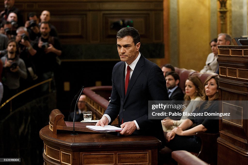 Spanish Parliament Starts Debate To Form New Government