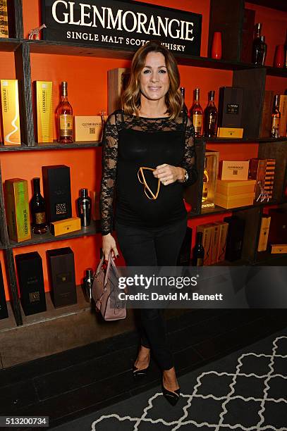 Natalie Pinkham attends the launch of Glenmorangie and Finlay & Co. Collaboration 'Beyond the Cask' on March 1, 2016 in London, England.
