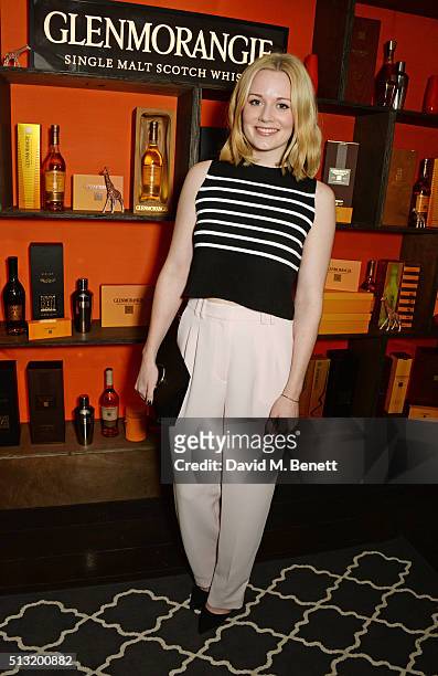 Cara Theobold attends the launch of Glenmorangie and Finlay & Co. Collaboration 'Beyond the Cask' on March 1, 2016 in London, England.