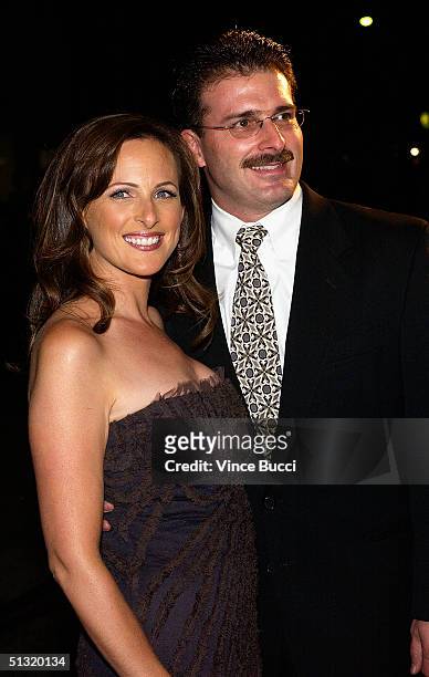 Actress Marlee Matlin and husband Kevin Grandalski attend The Academy of Television Arts and Sciences Emmy Nominees For Outstanding Performing Talent...
