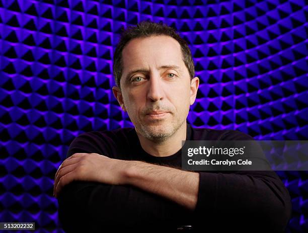 French-Moroccan comedian Gad Elmaleh is photographed for Los Angeles Times on February 11, 2016 in New York City. PUBLISHED IMAGE. CREDIT MUST READ:...