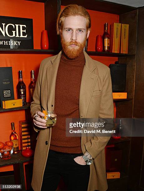 Gwilym Pugh attends the launch of Glenmorangie and Finlay & Co. Collaboration 'Beyond the Cask' on March 1, 2016 in London, England.
