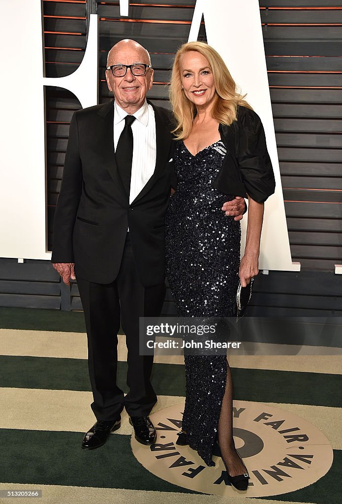2016 Vanity Fair Oscar Party Hosted By Graydon Carter - Arrivals