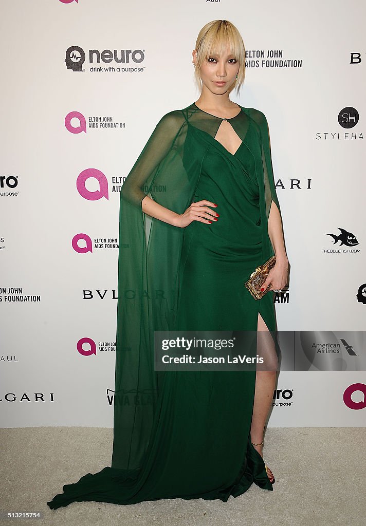 24th Annual Elton John AIDS Foundation's Oscar Viewing Party - Arrivals