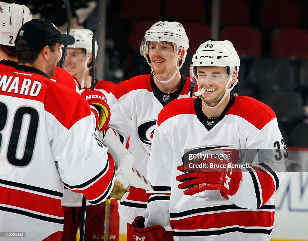 Carolina Hurricanes v New Jersey Devils