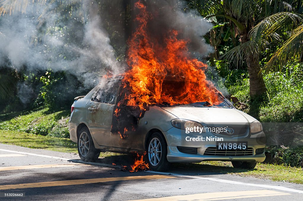 Car Burning