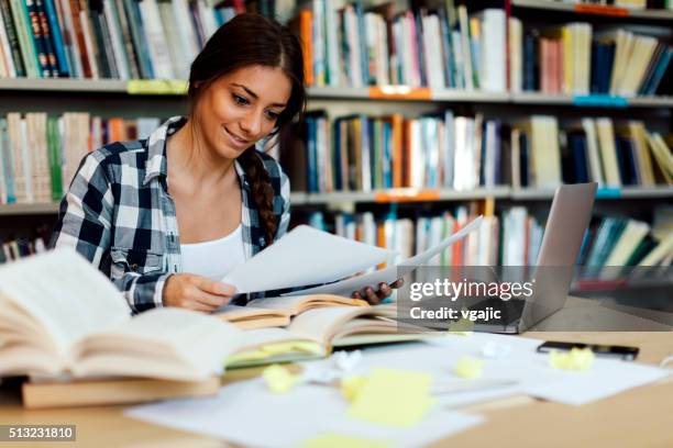 female student using laptop for taking notes to study - college preparation stock pictures, royalty-free photos & images